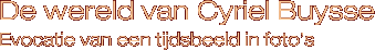 De wereld van Cyriel Buysse